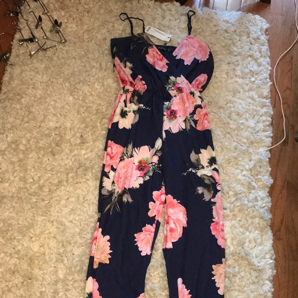 Floral jumpsuit